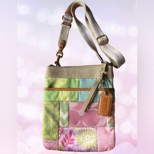 Coach Vintage Pastel Patchwork Crossbody-No. L05Q-465
